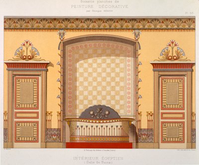 Egyptian Interior (Bathroom) by Georges Remon